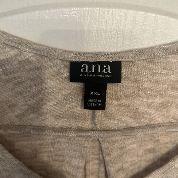 NWT XXL long sleeve top - ana - Picture 4 of 6